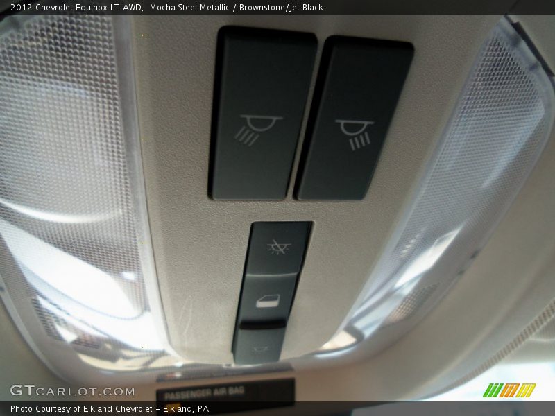 Mocha Steel Metallic / Brownstone/Jet Black 2012 Chevrolet Equinox LT AWD