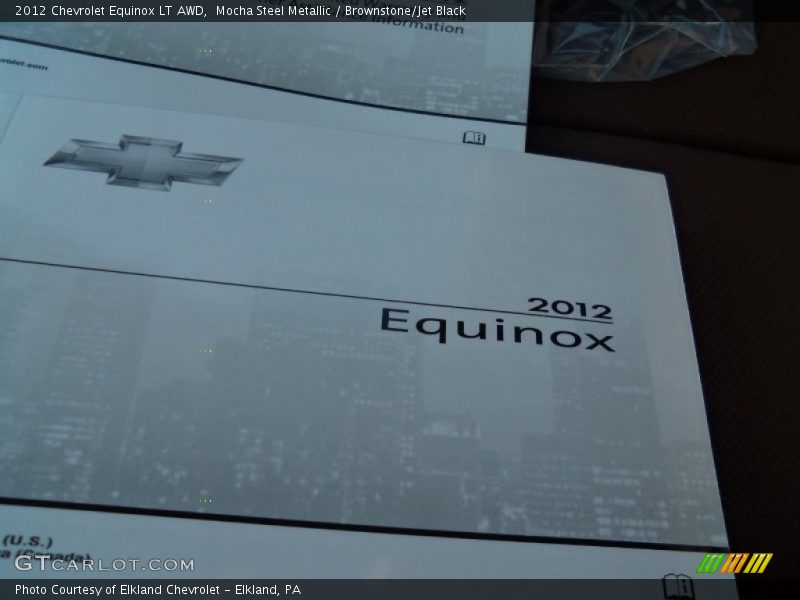 Books/Manuals of 2012 Equinox LT AWD