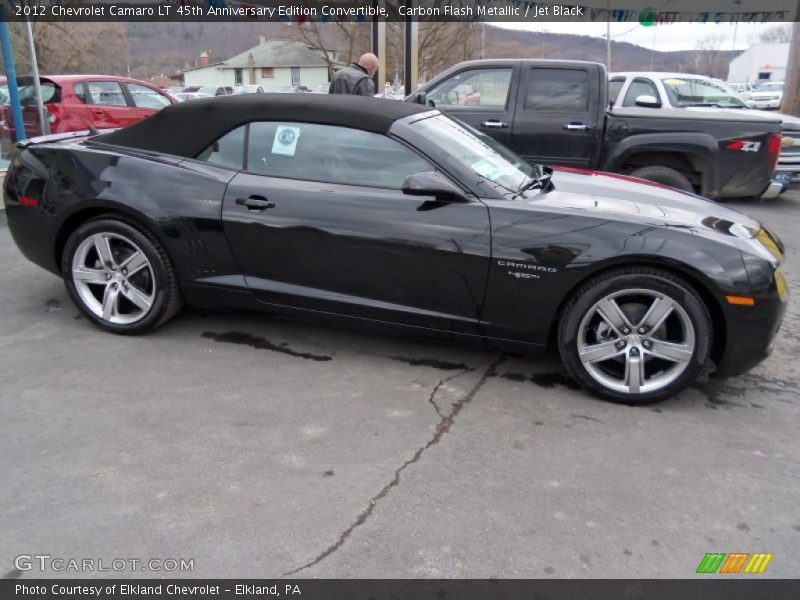 Carbon Flash Metallic / Jet Black 2012 Chevrolet Camaro LT 45th Anniversary Edition Convertible