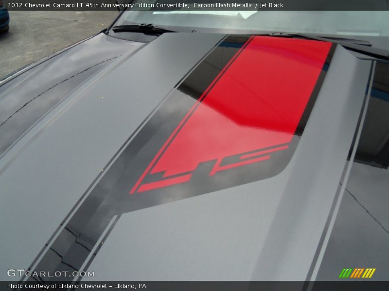 Hood Graphics - 2012 Chevrolet Camaro LT 45th Anniversary Edition Convertible