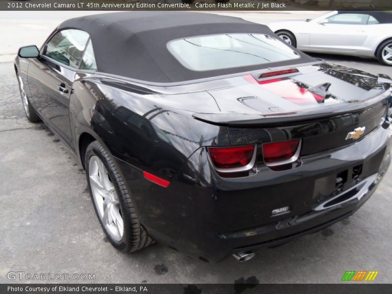 Carbon Flash Metallic / Jet Black 2012 Chevrolet Camaro LT 45th Anniversary Edition Convertible