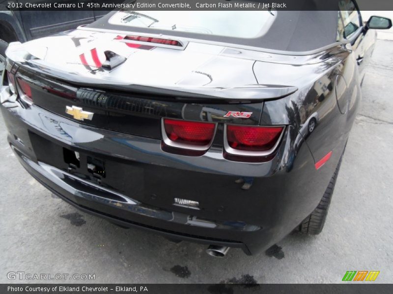 Carbon Flash Metallic / Jet Black 2012 Chevrolet Camaro LT 45th Anniversary Edition Convertible