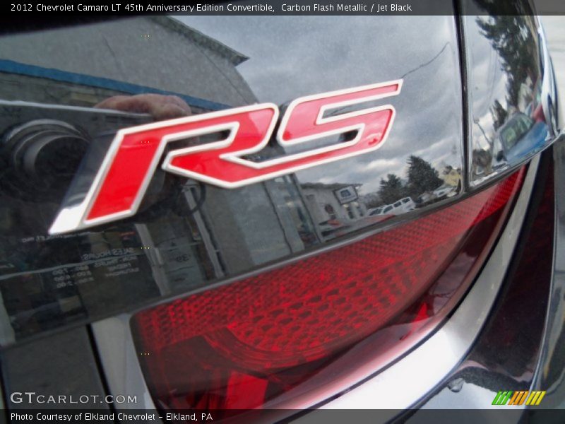  2012 Camaro LT 45th Anniversary Edition Convertible Logo
