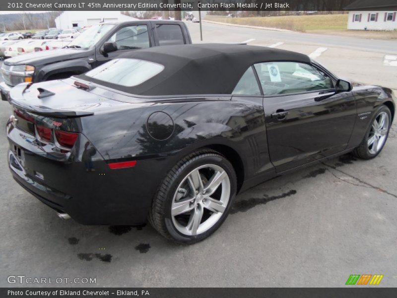 Carbon Flash Metallic / Jet Black 2012 Chevrolet Camaro LT 45th Anniversary Edition Convertible