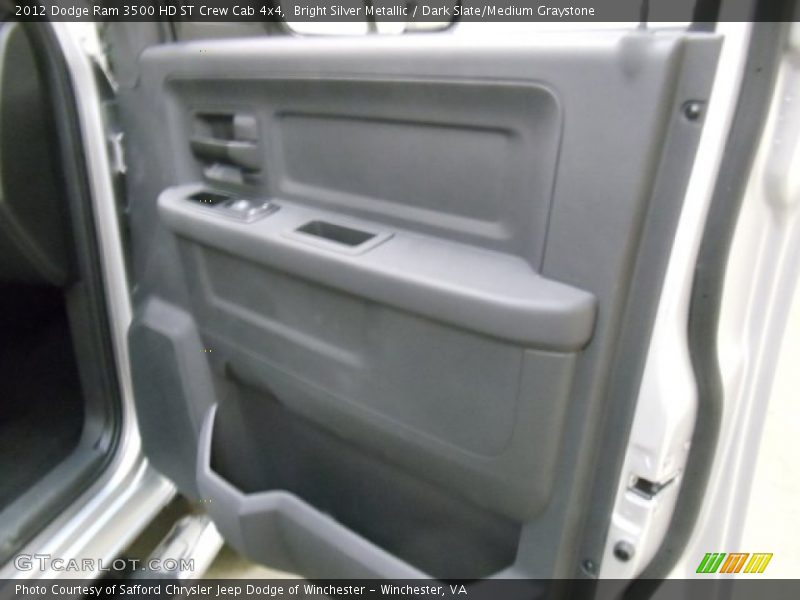 Bright Silver Metallic / Dark Slate/Medium Graystone 2012 Dodge Ram 3500 HD ST Crew Cab 4x4