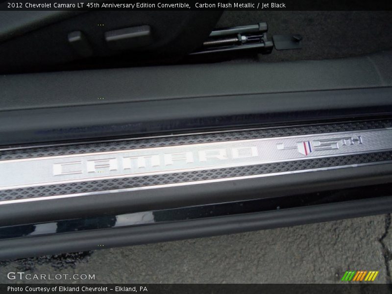 Carbon Flash Metallic / Jet Black 2012 Chevrolet Camaro LT 45th Anniversary Edition Convertible