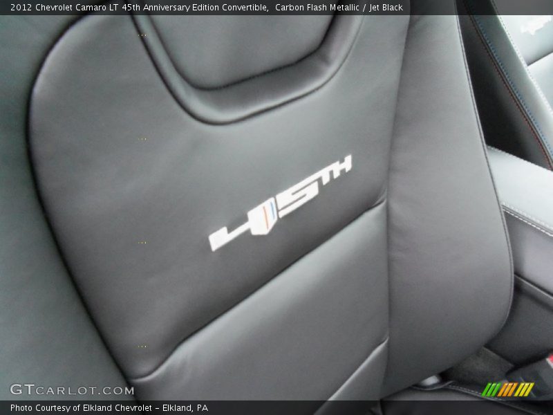 Carbon Flash Metallic / Jet Black 2012 Chevrolet Camaro LT 45th Anniversary Edition Convertible