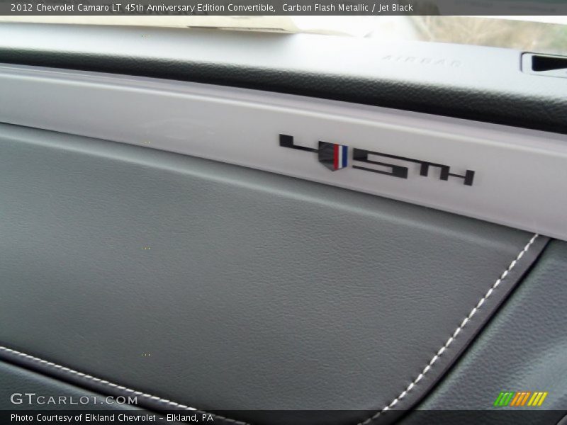 Carbon Flash Metallic / Jet Black 2012 Chevrolet Camaro LT 45th Anniversary Edition Convertible