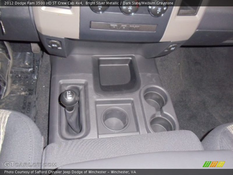 Bright Silver Metallic / Dark Slate/Medium Graystone 2012 Dodge Ram 3500 HD ST Crew Cab 4x4