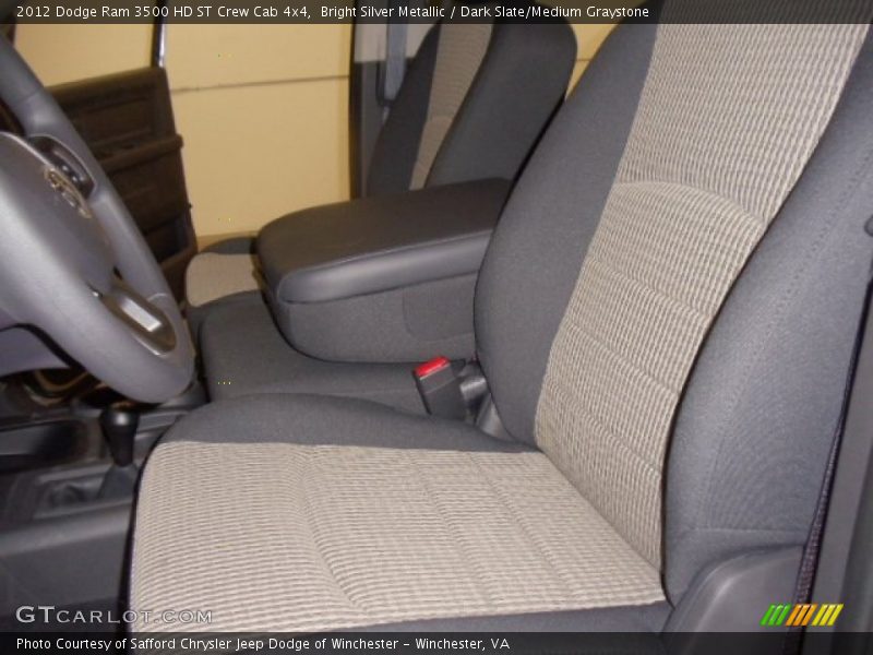 Bright Silver Metallic / Dark Slate/Medium Graystone 2012 Dodge Ram 3500 HD ST Crew Cab 4x4