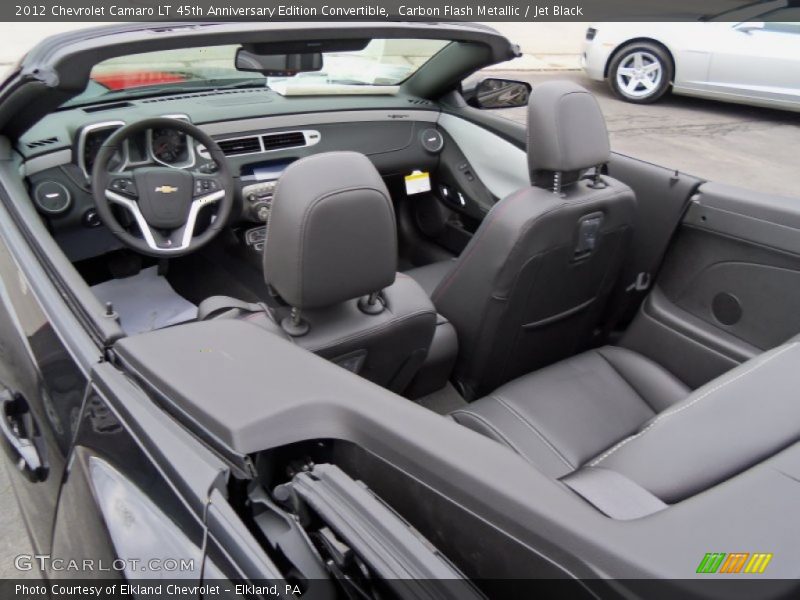  2012 Camaro LT 45th Anniversary Edition Convertible Jet Black Interior