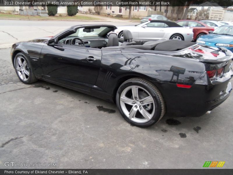 Carbon Flash Metallic / Jet Black 2012 Chevrolet Camaro LT 45th Anniversary Edition Convertible