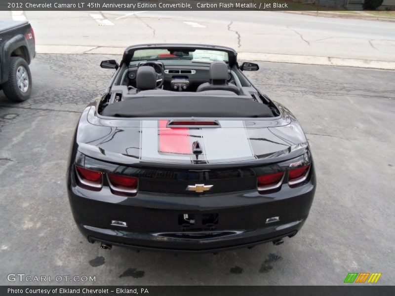 Carbon Flash Metallic / Jet Black 2012 Chevrolet Camaro LT 45th Anniversary Edition Convertible