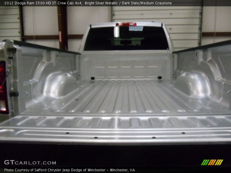 Bright Silver Metallic / Dark Slate/Medium Graystone 2012 Dodge Ram 3500 HD ST Crew Cab 4x4