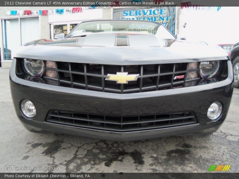 Carbon Flash Metallic / Jet Black 2012 Chevrolet Camaro LT 45th Anniversary Edition Convertible