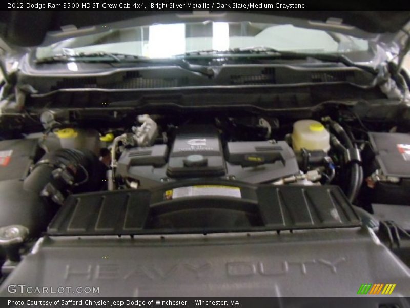 Bright Silver Metallic / Dark Slate/Medium Graystone 2012 Dodge Ram 3500 HD ST Crew Cab 4x4