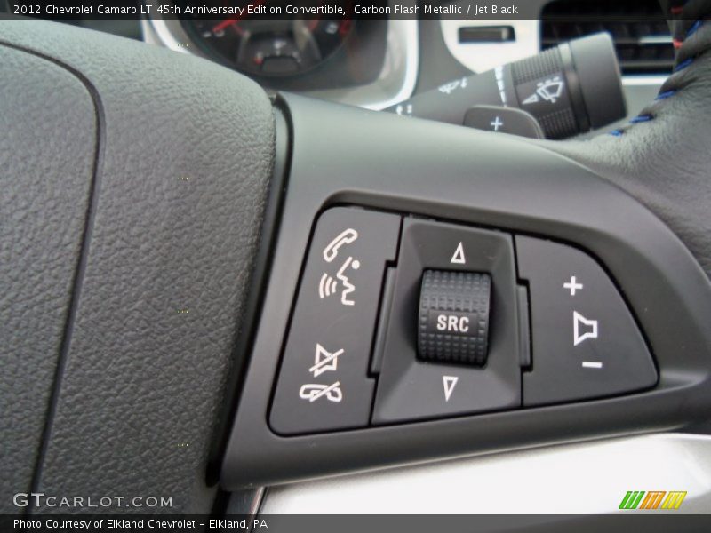 Controls of 2012 Camaro LT 45th Anniversary Edition Convertible