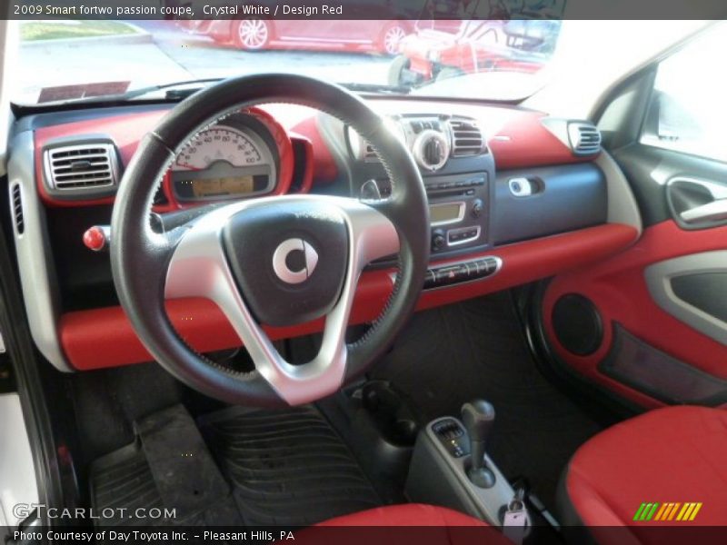 Dashboard of 2009 fortwo passion coupe