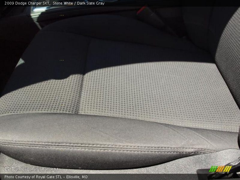 Stone White / Dark Slate Gray 2009 Dodge Charger SXT