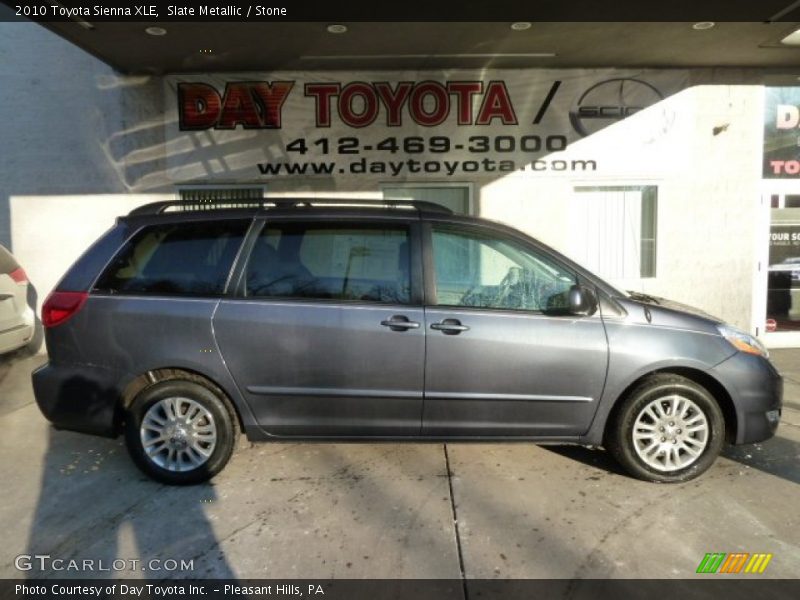 Slate Metallic / Stone 2010 Toyota Sienna XLE