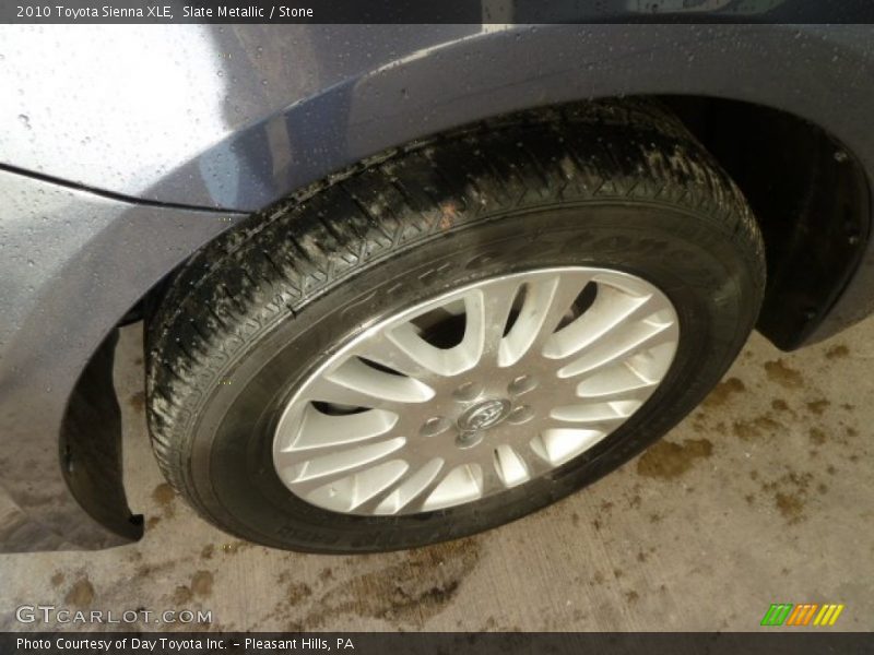 Slate Metallic / Stone 2010 Toyota Sienna XLE