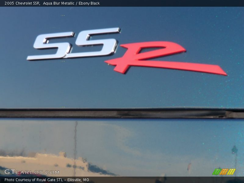 Aqua Blur Metallic / Ebony Black 2005 Chevrolet SSR