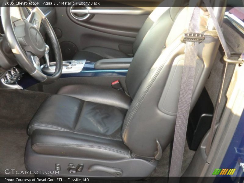 Aqua Blur Metallic / Ebony Black 2005 Chevrolet SSR