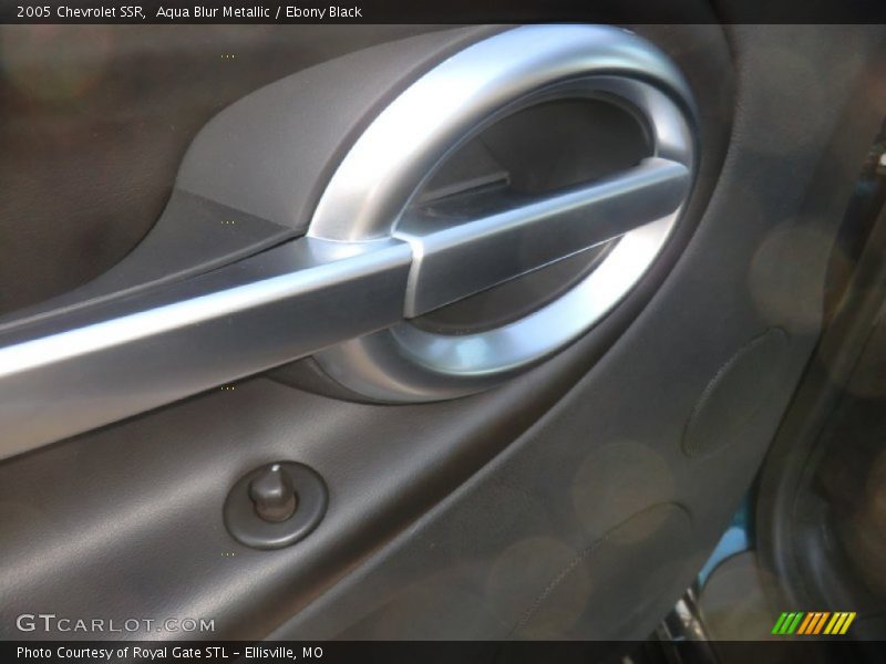 Aqua Blur Metallic / Ebony Black 2005 Chevrolet SSR