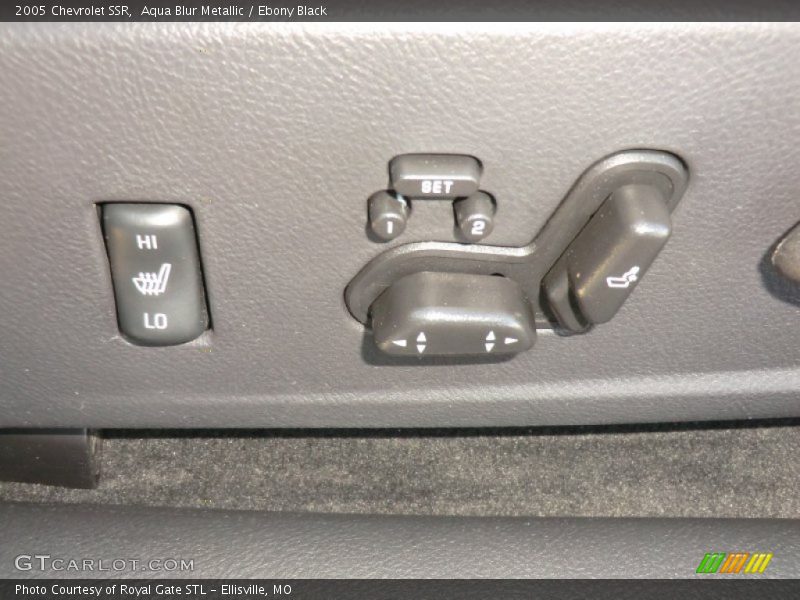 Aqua Blur Metallic / Ebony Black 2005 Chevrolet SSR