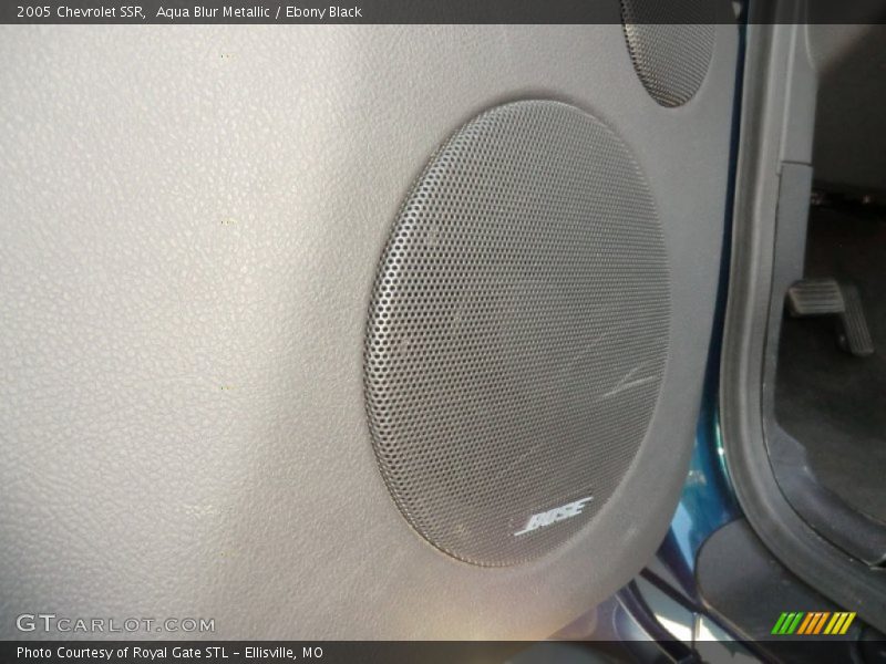Aqua Blur Metallic / Ebony Black 2005 Chevrolet SSR