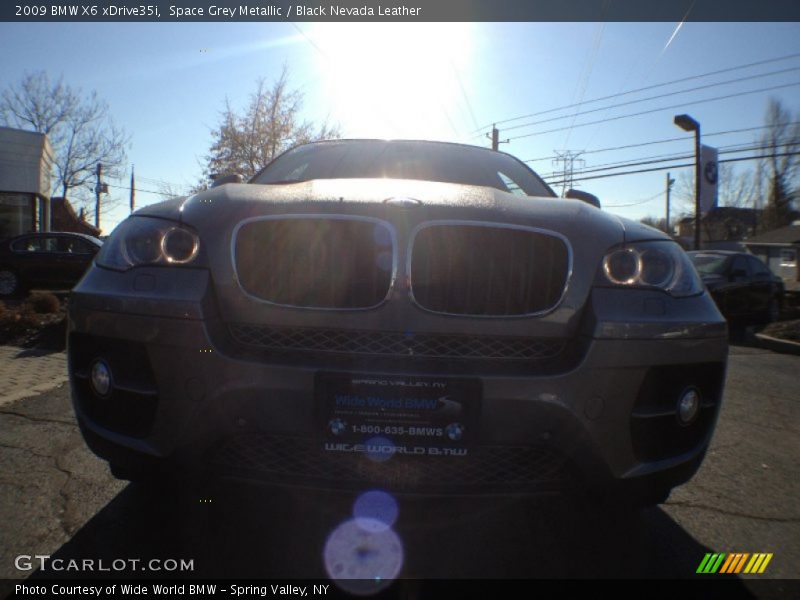 Space Grey Metallic / Black Nevada Leather 2009 BMW X6 xDrive35i