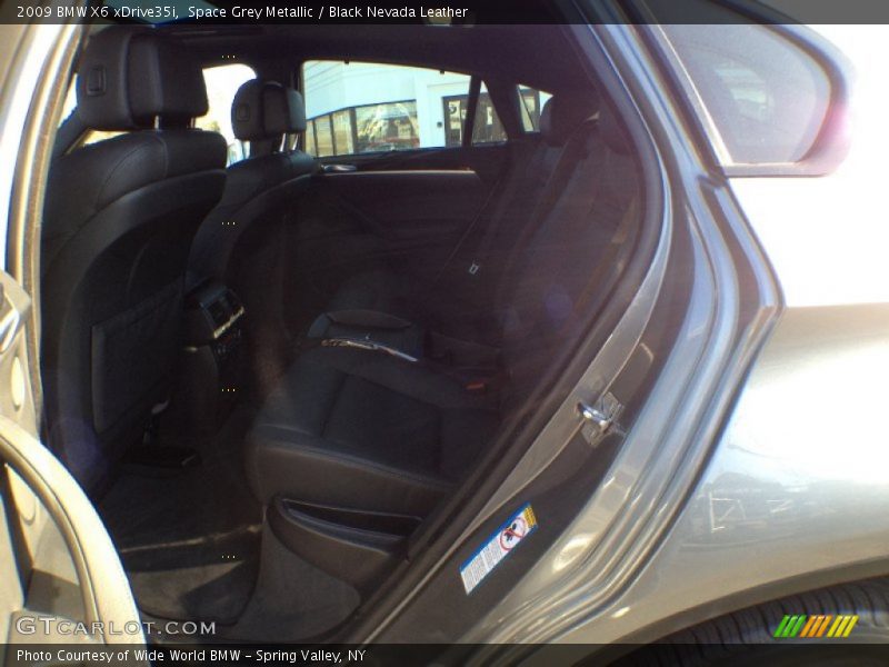 Space Grey Metallic / Black Nevada Leather 2009 BMW X6 xDrive35i