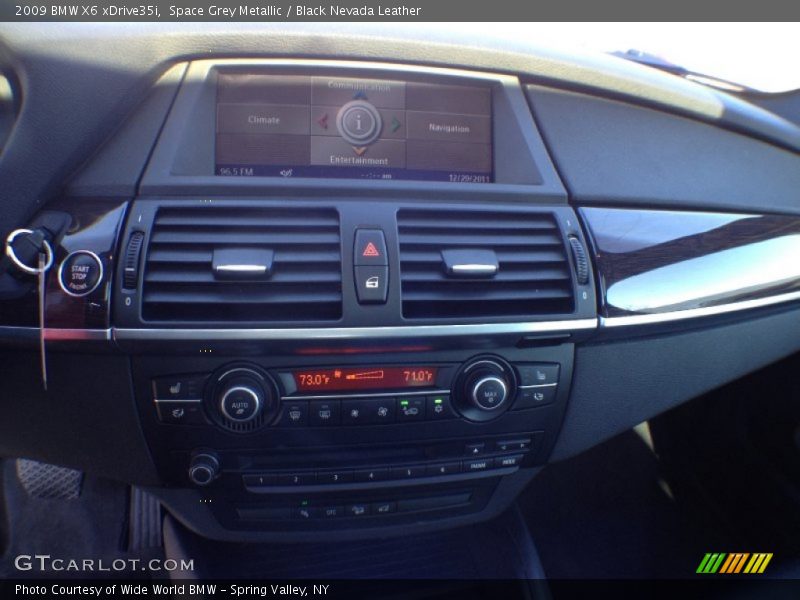 Space Grey Metallic / Black Nevada Leather 2009 BMW X6 xDrive35i