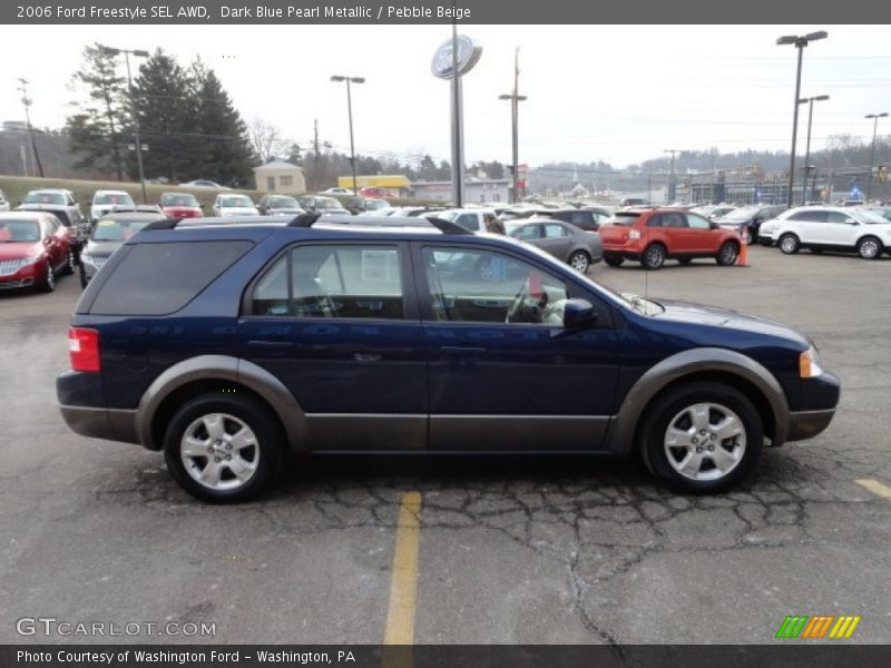 Dark Blue Pearl Metallic / Pebble Beige 2006 Ford Freestyle SEL AWD
