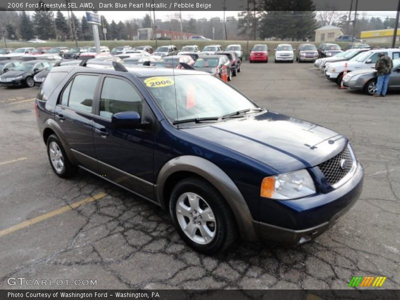 Dark Blue Pearl Metallic / Pebble Beige 2006 Ford Freestyle SEL AWD