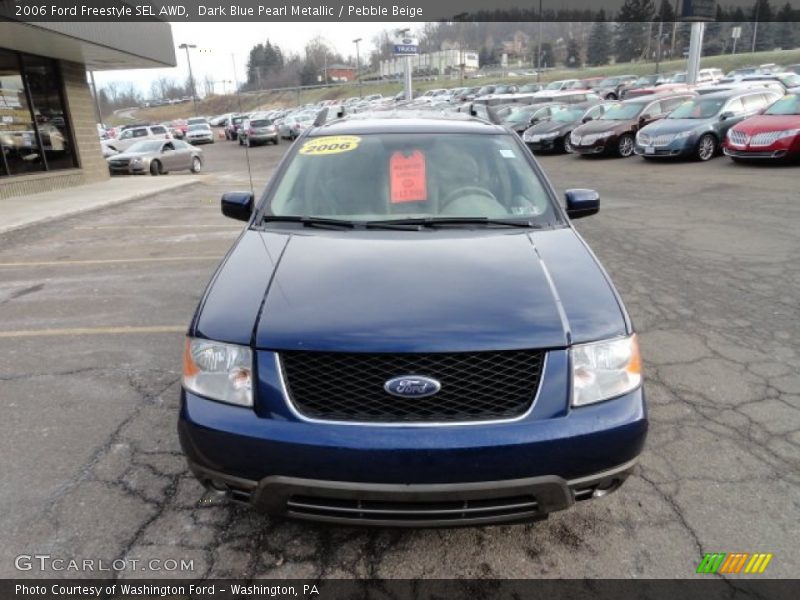 Dark Blue Pearl Metallic / Pebble Beige 2006 Ford Freestyle SEL AWD