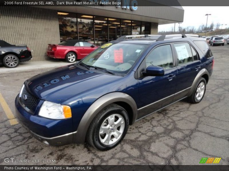 Dark Blue Pearl Metallic / Pebble Beige 2006 Ford Freestyle SEL AWD