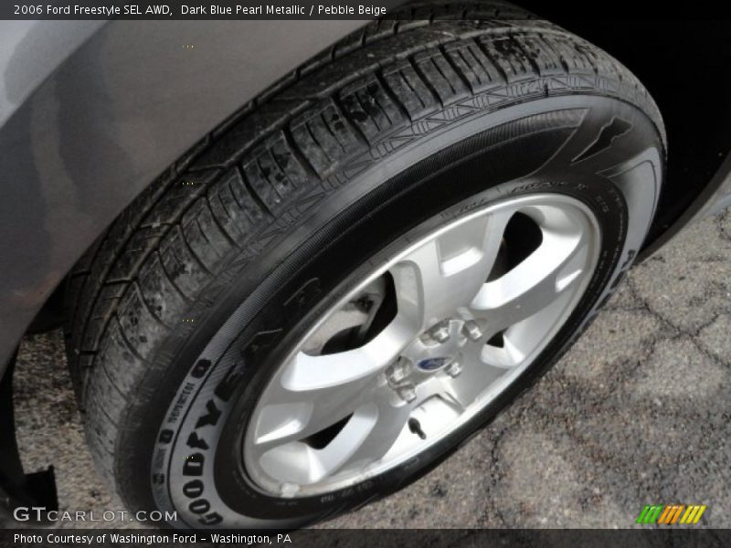 Dark Blue Pearl Metallic / Pebble Beige 2006 Ford Freestyle SEL AWD