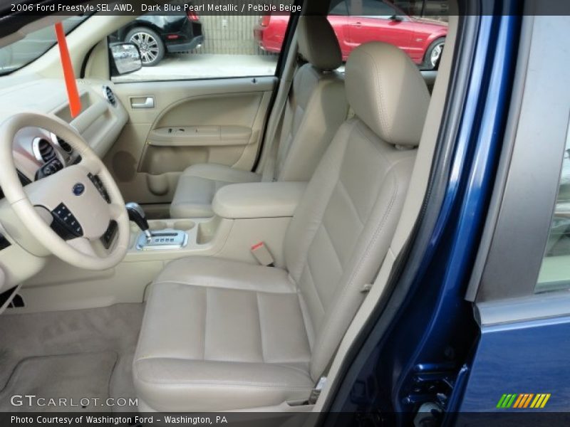 Dark Blue Pearl Metallic / Pebble Beige 2006 Ford Freestyle SEL AWD