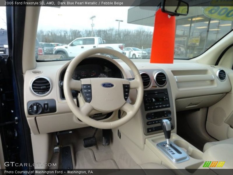 Dark Blue Pearl Metallic / Pebble Beige 2006 Ford Freestyle SEL AWD