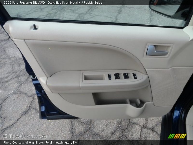Dark Blue Pearl Metallic / Pebble Beige 2006 Ford Freestyle SEL AWD