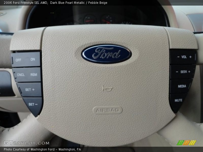 Dark Blue Pearl Metallic / Pebble Beige 2006 Ford Freestyle SEL AWD