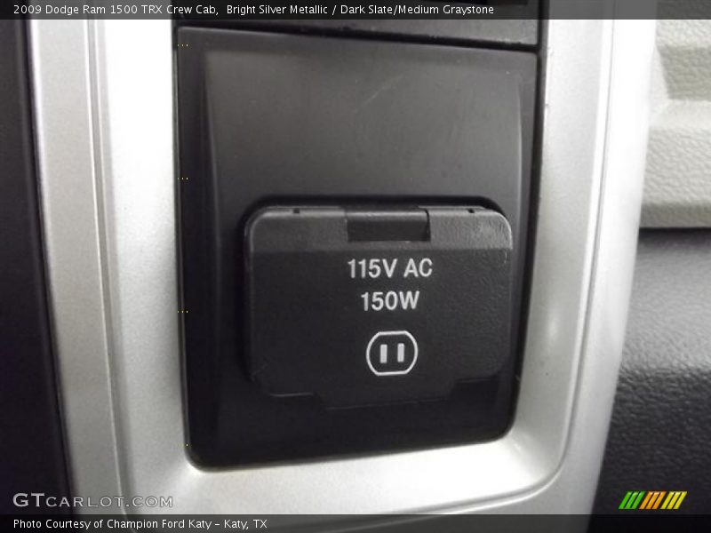 Bright Silver Metallic / Dark Slate/Medium Graystone 2009 Dodge Ram 1500 TRX Crew Cab