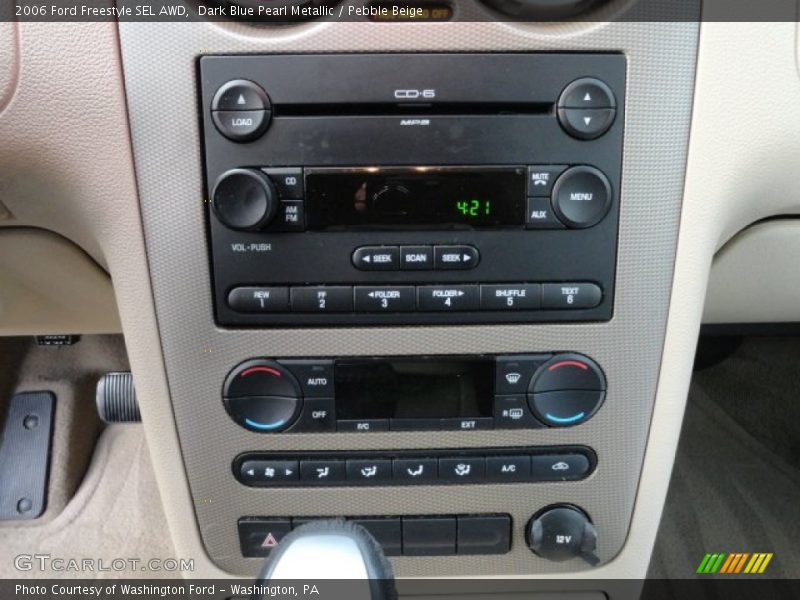 Dark Blue Pearl Metallic / Pebble Beige 2006 Ford Freestyle SEL AWD