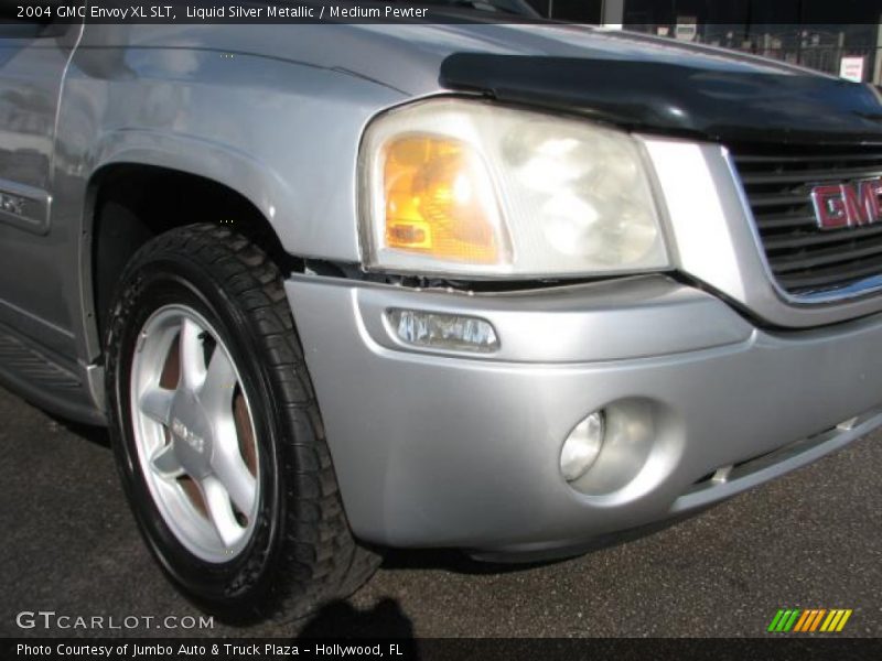 Liquid Silver Metallic / Medium Pewter 2004 GMC Envoy XL SLT