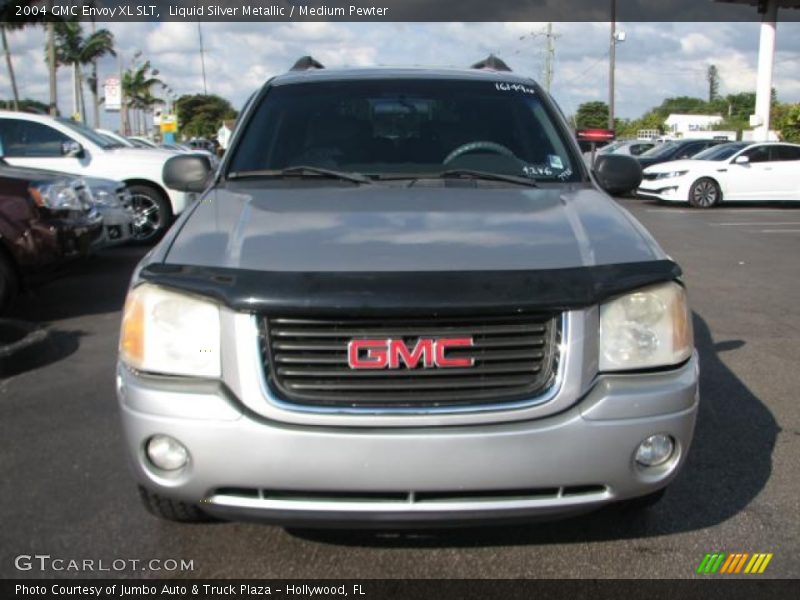 Liquid Silver Metallic / Medium Pewter 2004 GMC Envoy XL SLT