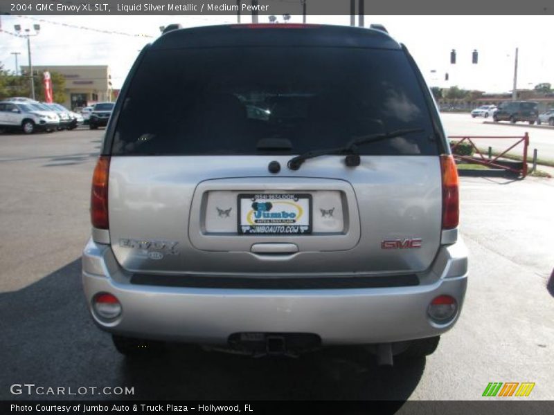 Liquid Silver Metallic / Medium Pewter 2004 GMC Envoy XL SLT