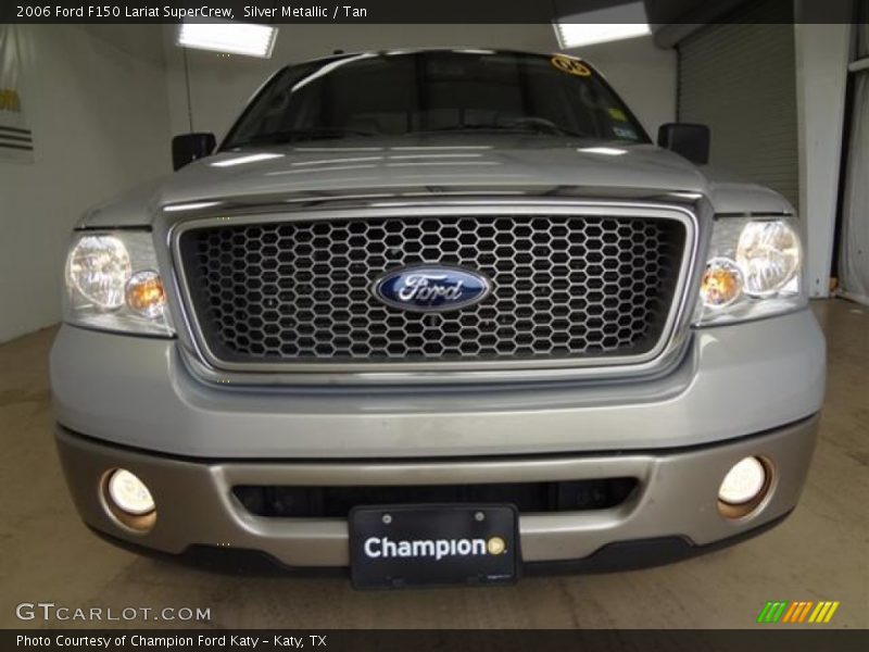 Silver Metallic / Tan 2006 Ford F150 Lariat SuperCrew