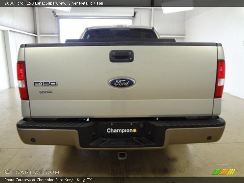 Silver Metallic / Tan 2006 Ford F150 Lariat SuperCrew
