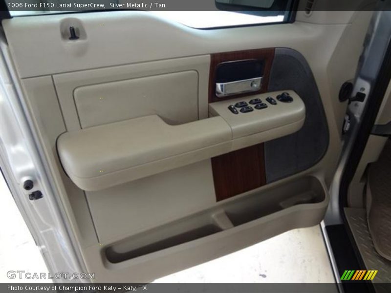 Silver Metallic / Tan 2006 Ford F150 Lariat SuperCrew